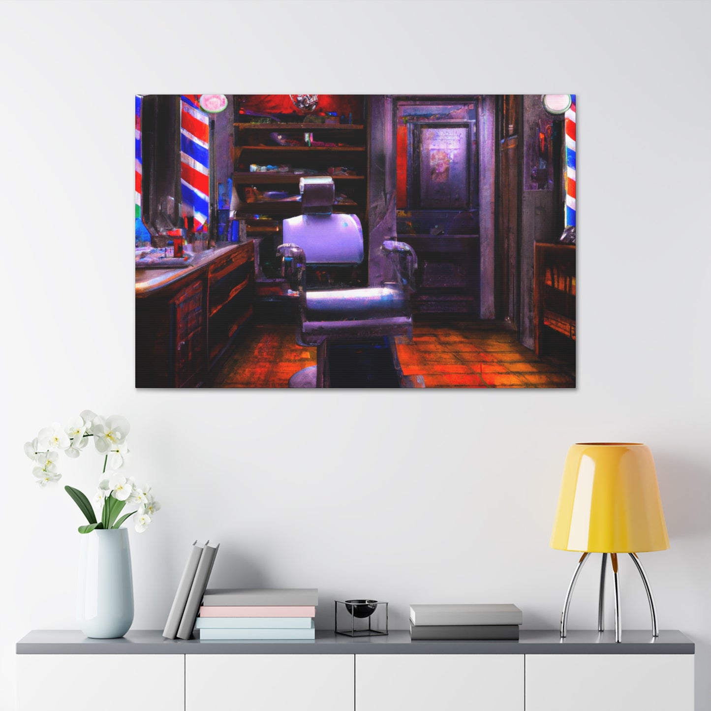 Futuristic Cutterz Lounge-Canvas