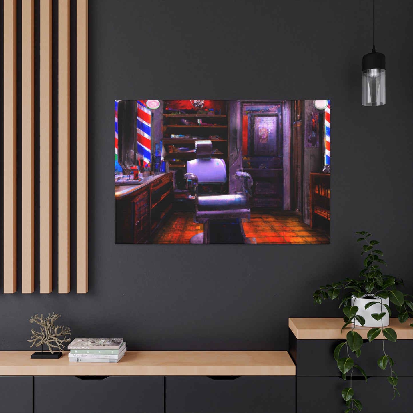 Futuristic Cutterz Lounge-Canvas